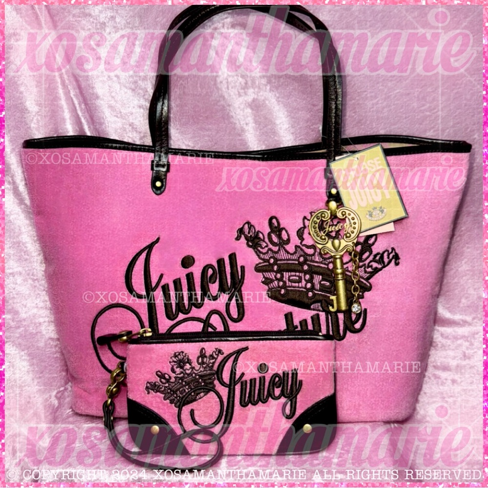 Juicy Couture Pink Tote Bag